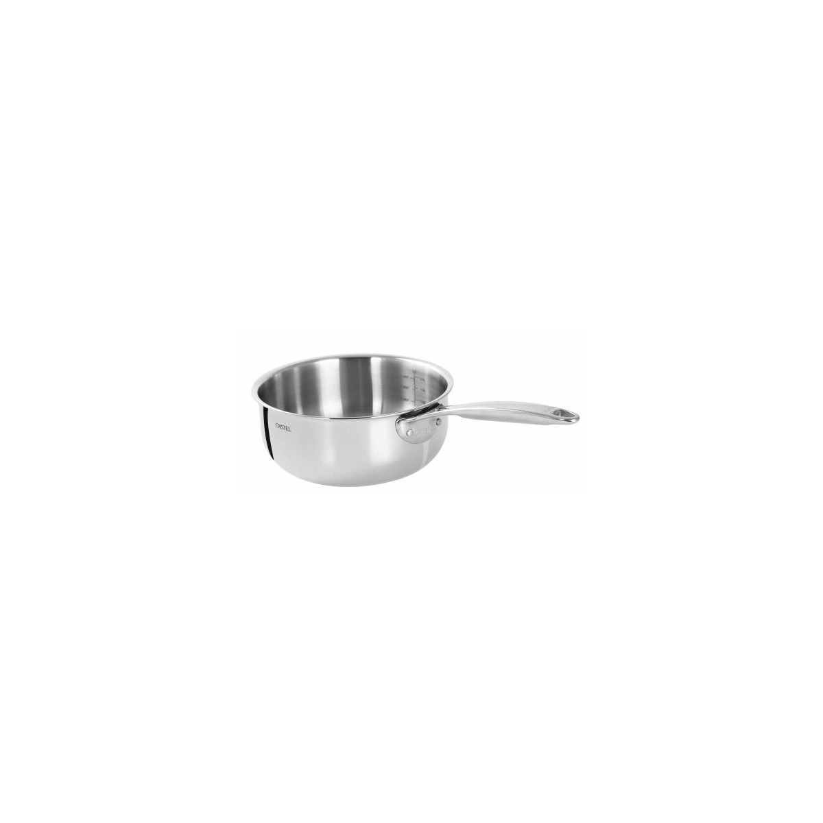 Casserole inox Castel Pro ø 16 cm