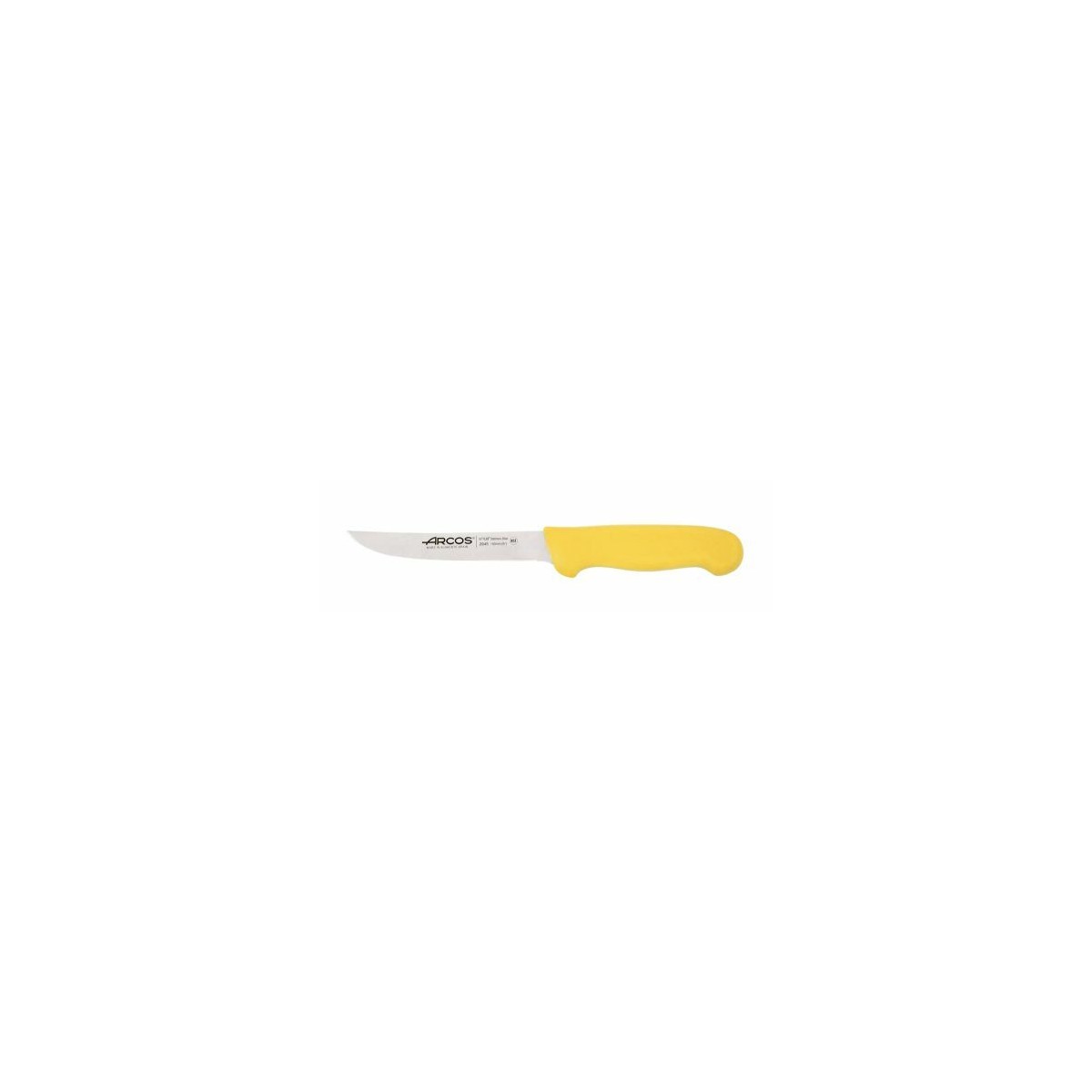 Couteau désosseur lame large 2900 jaune Arcos 16 cm