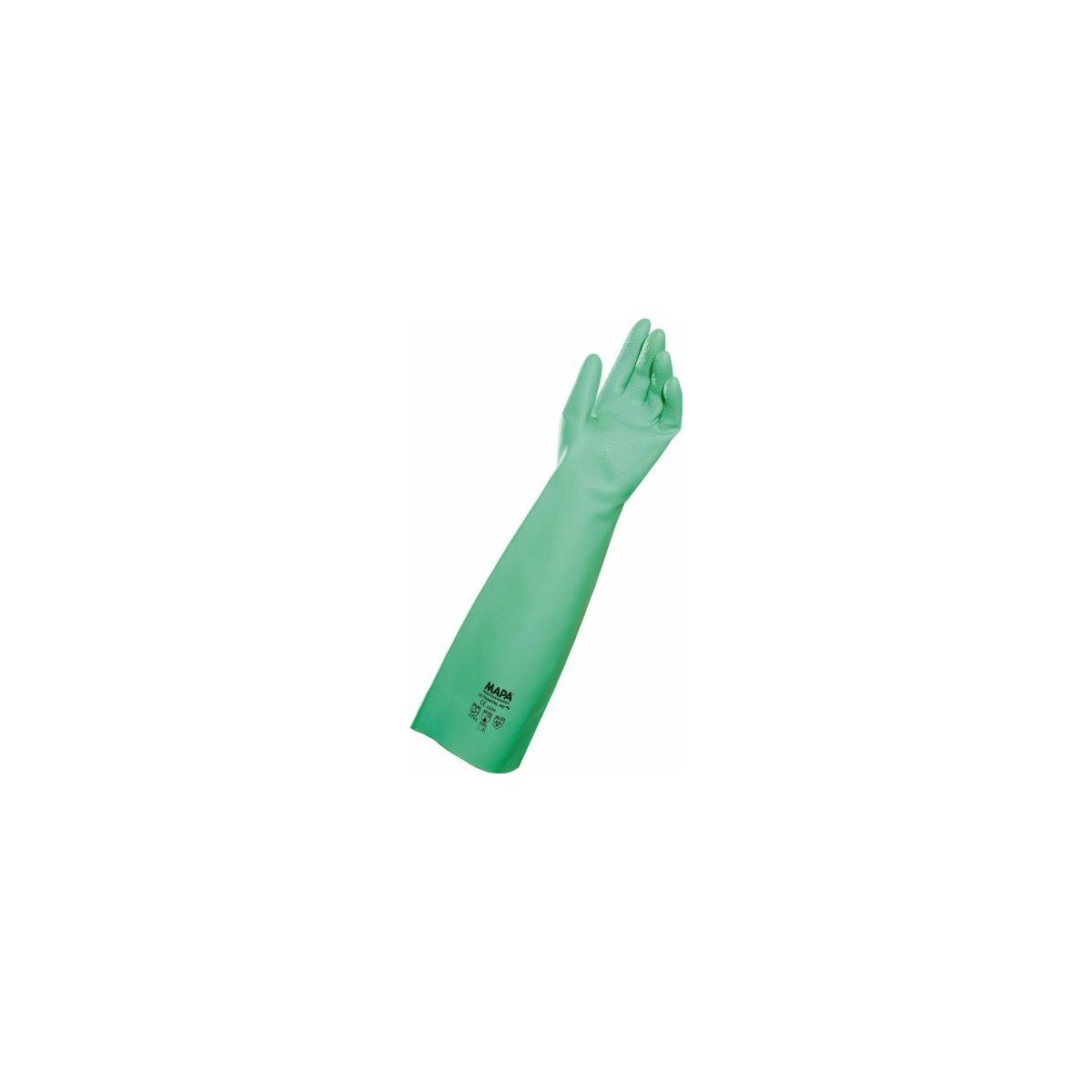 Gants Nitrile Vert Spécial Plonge Taille 7 - Gants de ménage,  , Achat, Vente