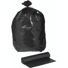 10 Sacs poubelle noir 100L LE LYNX | Haute résistance - Kibo