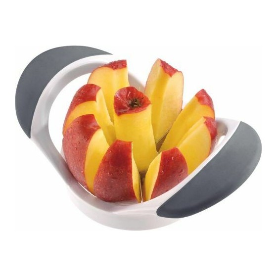 Coupe-pomme, séparateur de pomme en acier inoxydable avec 8 lames et  poignée ergonomique antidérapante, fendeur de pommes, coupe-pommes,  portionneur de pommes, emporte-pièces de pomme : : Cuisine et  Maison