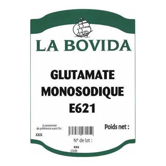 Le glutamate monosodique (E621) - Vidya-Shop