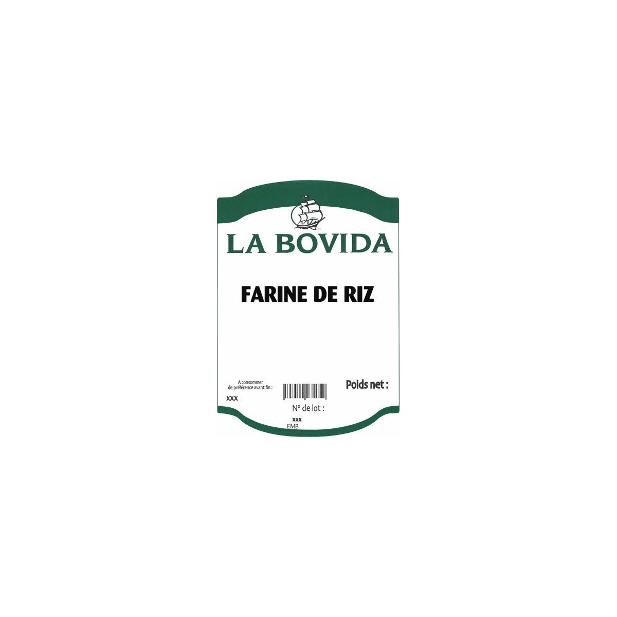 Farine De Riz Seau De Kg